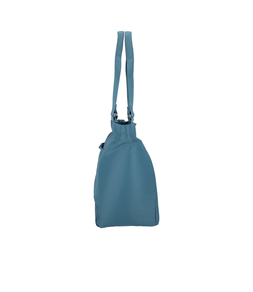 Medium E/W Tote Blue Indigo