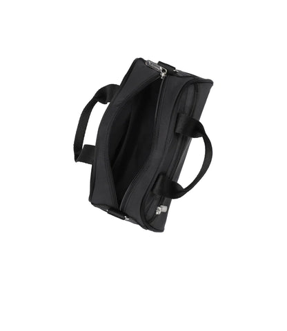 Round Small Satchel Recycled Black