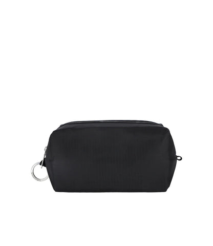Large Zip Pouch Recycled Black