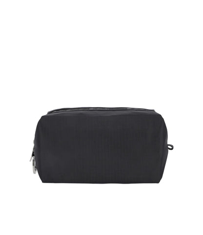 Large Zip Pouch Recycled Black