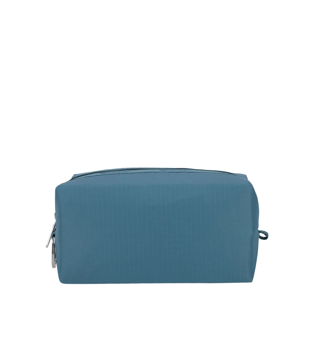 Large Zip Pouch Blue Indigo