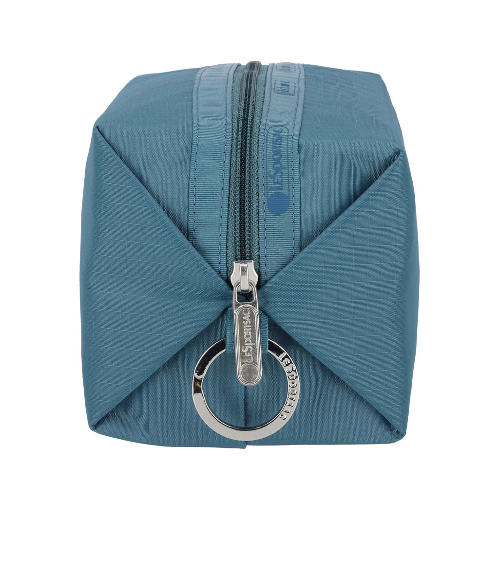 Large Zip Pouch Blue Indigo