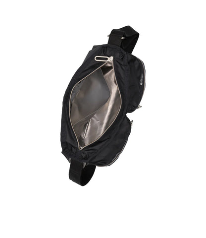 Essential Zip Crossbody True Black C