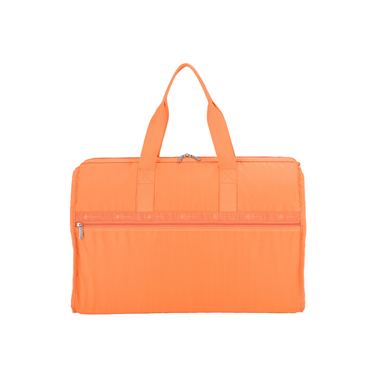 Tangerine Deluxe Large Weekender Travel Bag