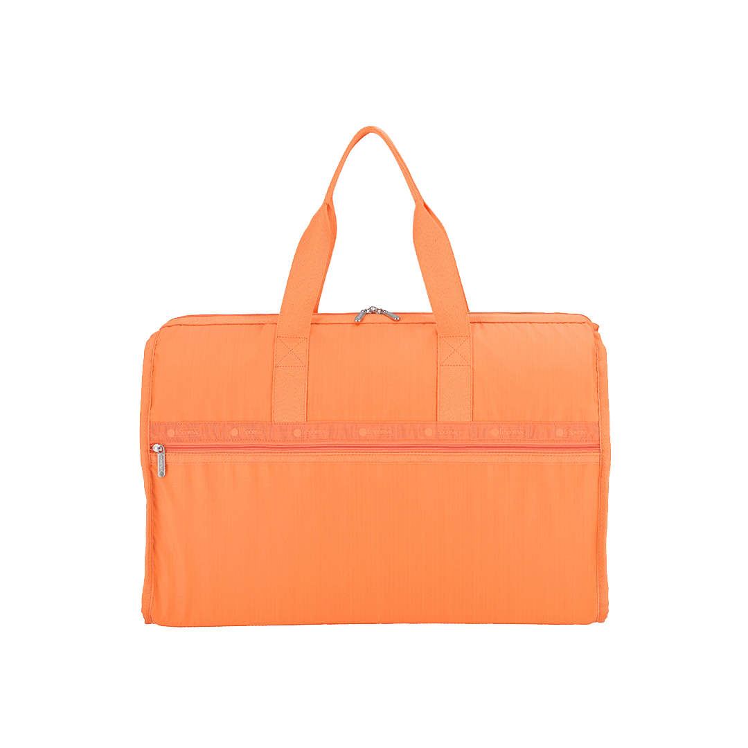 Tangerine Deluxe Large Weekender Travel Bag