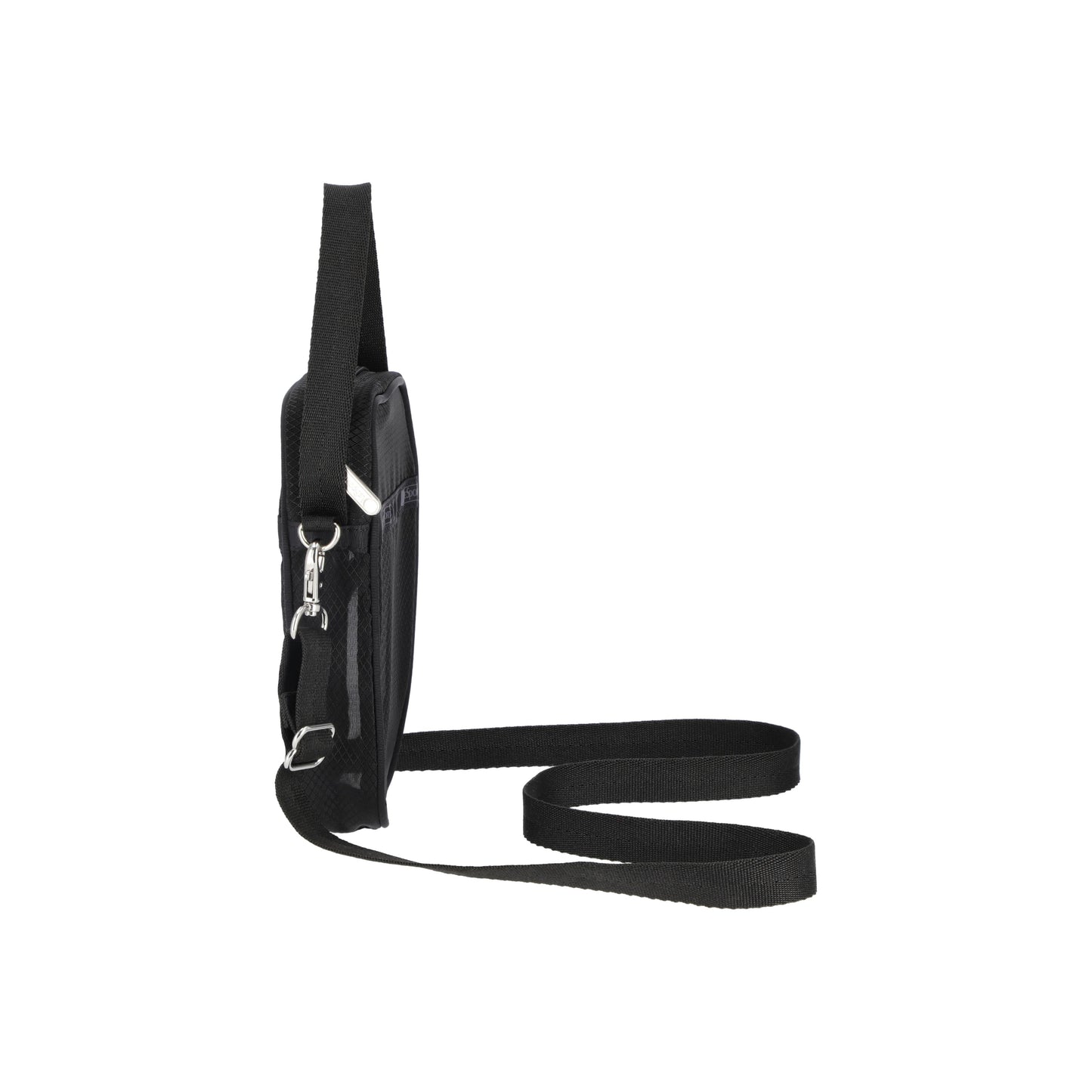 Sheer Mini Phone Crossbody Black Sheer
