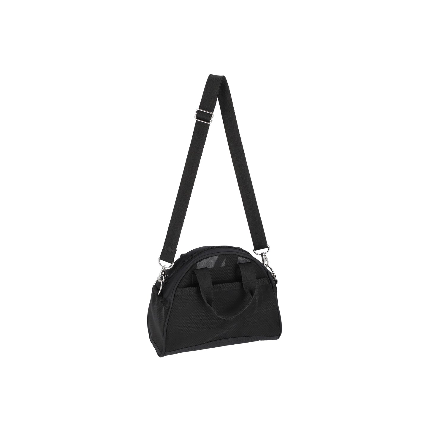 Sheer Round Small Satchel Black Sheer