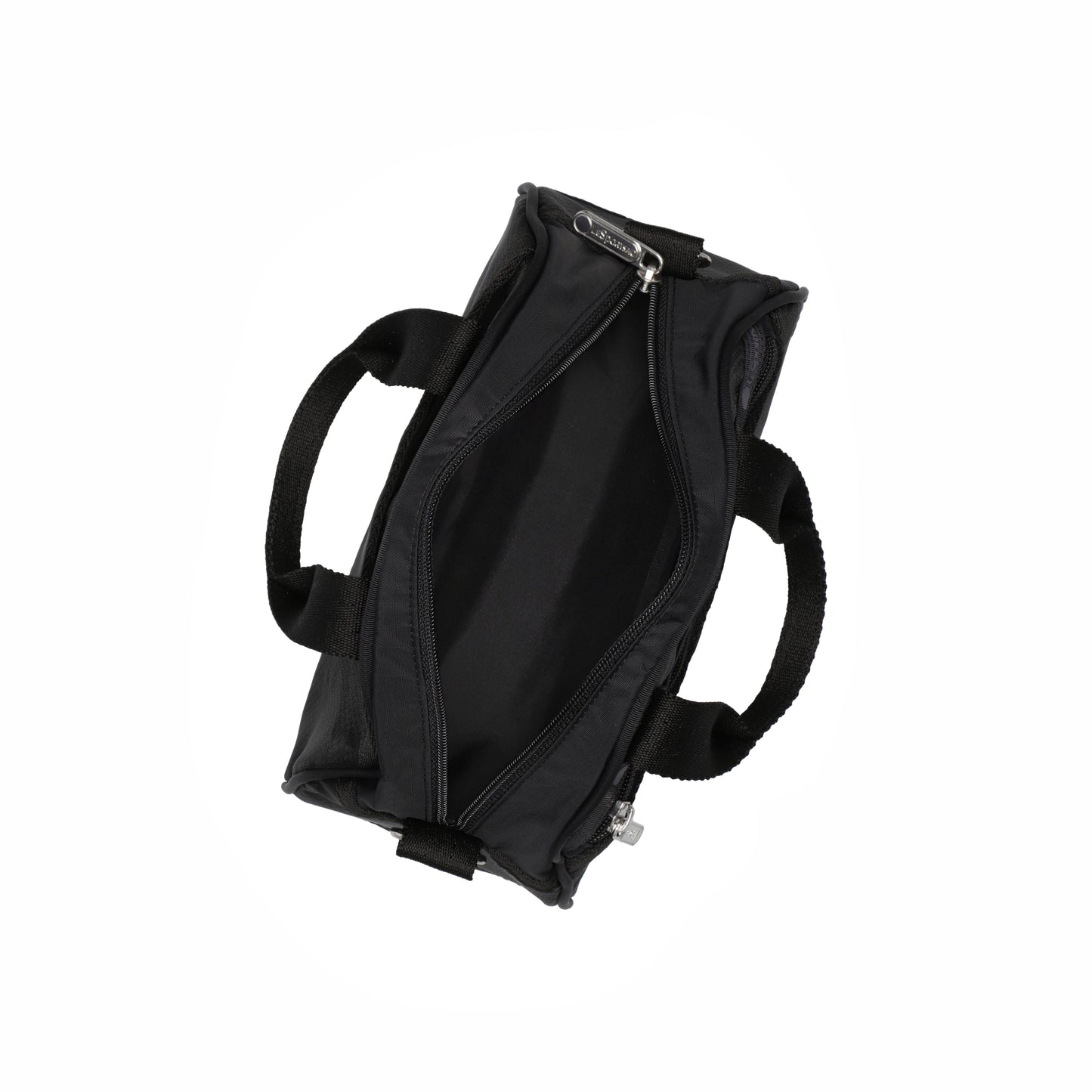 Sheer Round Small Satchel Black Sheer