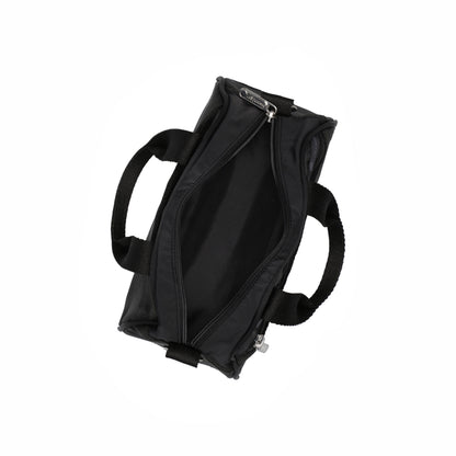 Sheer Round Small Satchel Black Sheer