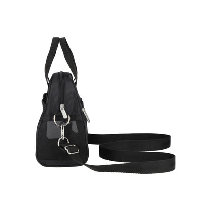 Sheer Round Small Satchel Black Sheer