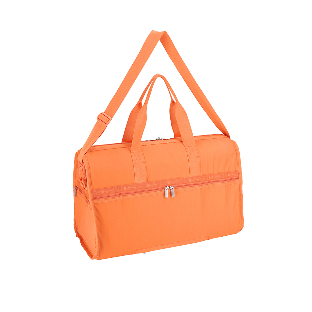 Tangerine Deluxe Large Weekender Travel Bag