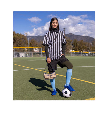 Double Pocket Shoulder Spectator Bone/Navy