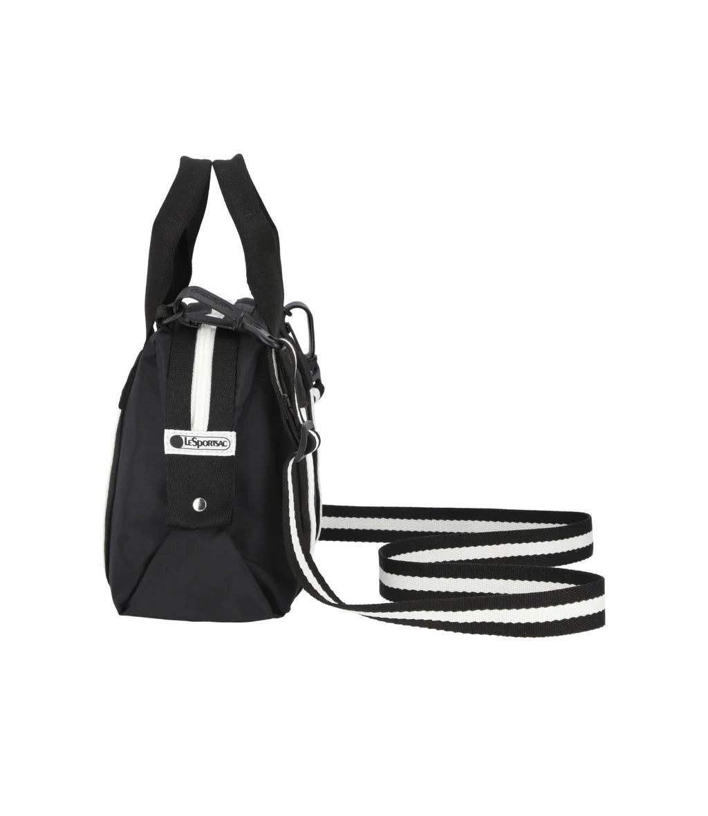 Top Handle Satchel Spectator Black