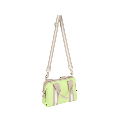 Top Handle Satchel Spectator Lime/Bone