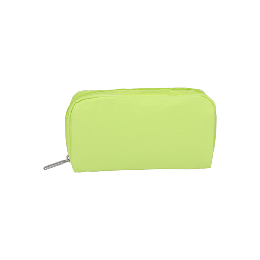 Lime Rectangular Cosmetic Pouch