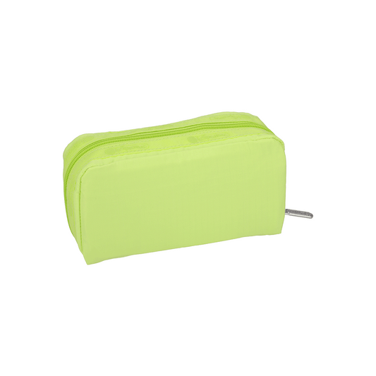 Lime Rectangular Cosmetic Pouch
