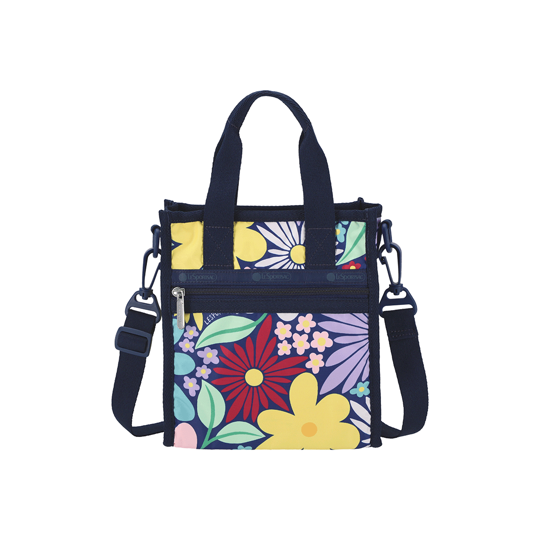 Flower Pop Mini N/S Tote Bag