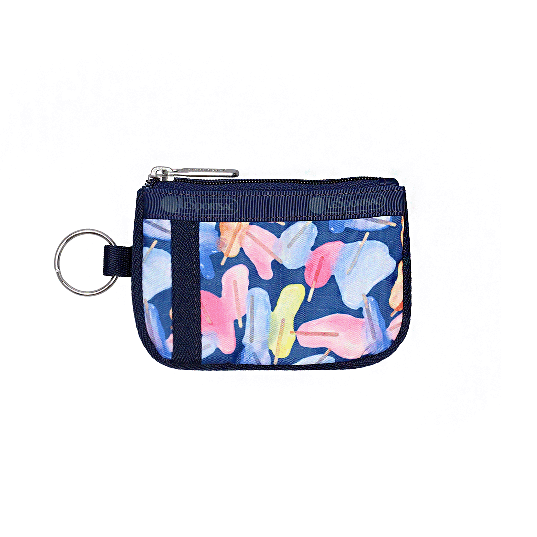 LeSportsac Popsicle Mirage Key Card Holder Pouch
