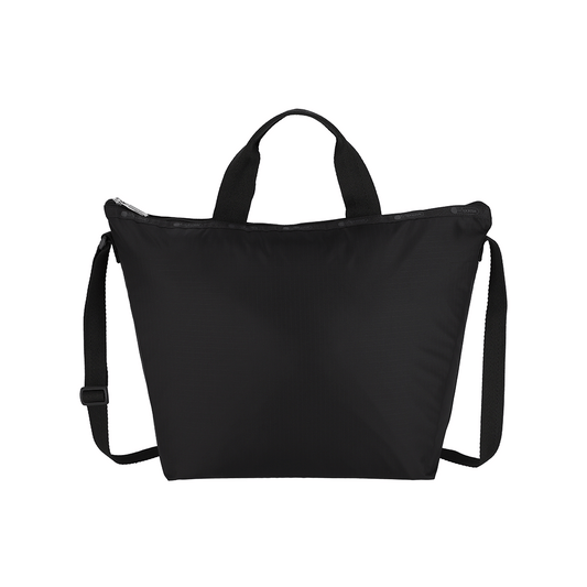 Recycled Black Deluxe Easy Carry Tote Bag