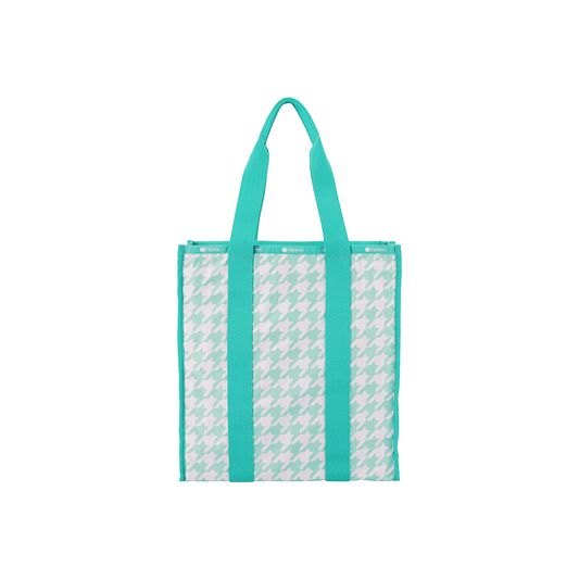 LeSportsac Willow Check Large Webbing Book Tote Bag