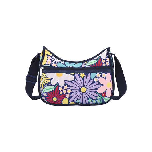 Flower Pop Classic Hobo Bag