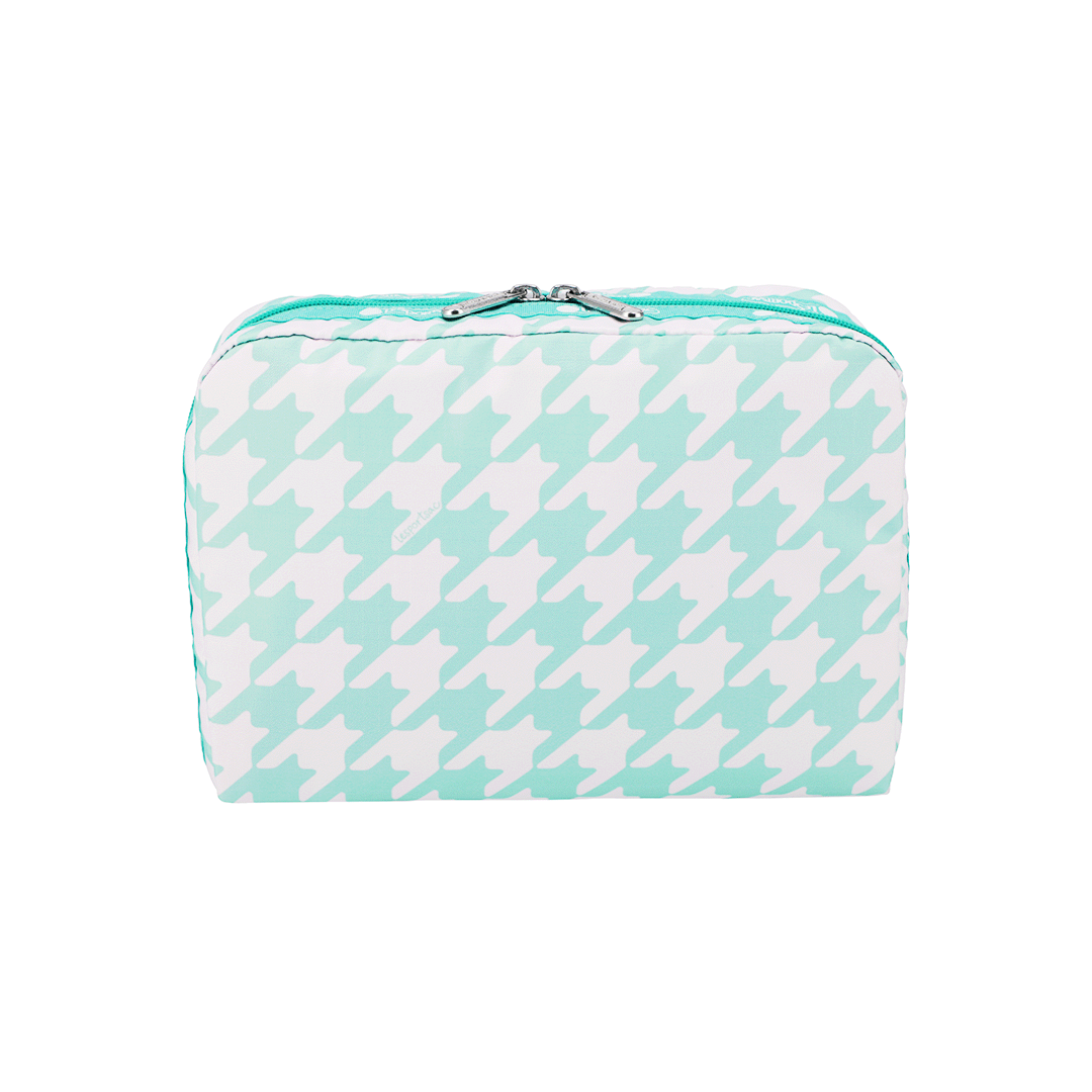 LeSportsac Willow Check Extra Large Rectangular Cosmetic Pouch