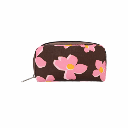 Rectangular Cosmetic Autumn Blooms Plum