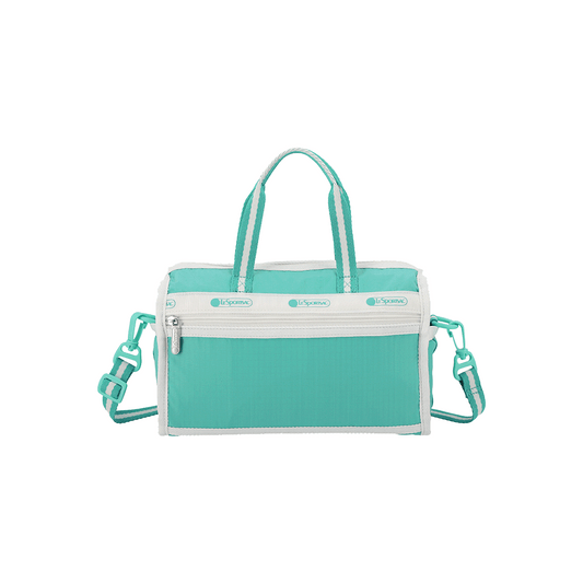 Spectator Sea Green Deluxe Mini Duffel Crossbody Bag
