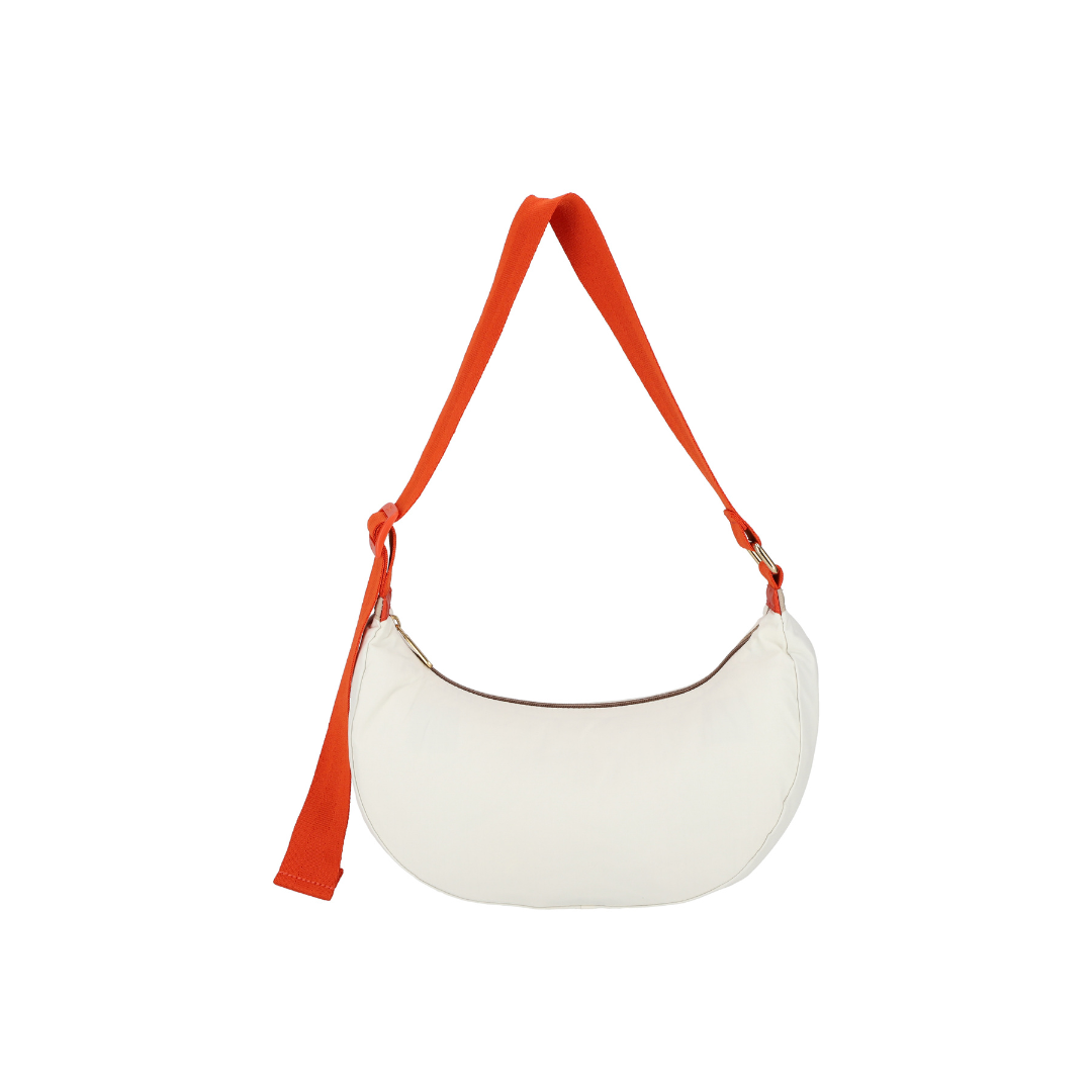 Medium Hammock Adjustable Bag Meringue/Mandarin Webbing