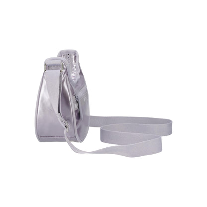 Mini Hobo Crossbody Silver Lilac Shine