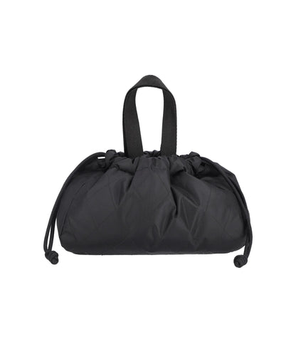 Chain E/W Drawstring Bag Midnight Quilt Chain