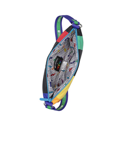 LeSportsac x Tetris Small Zip Baguette