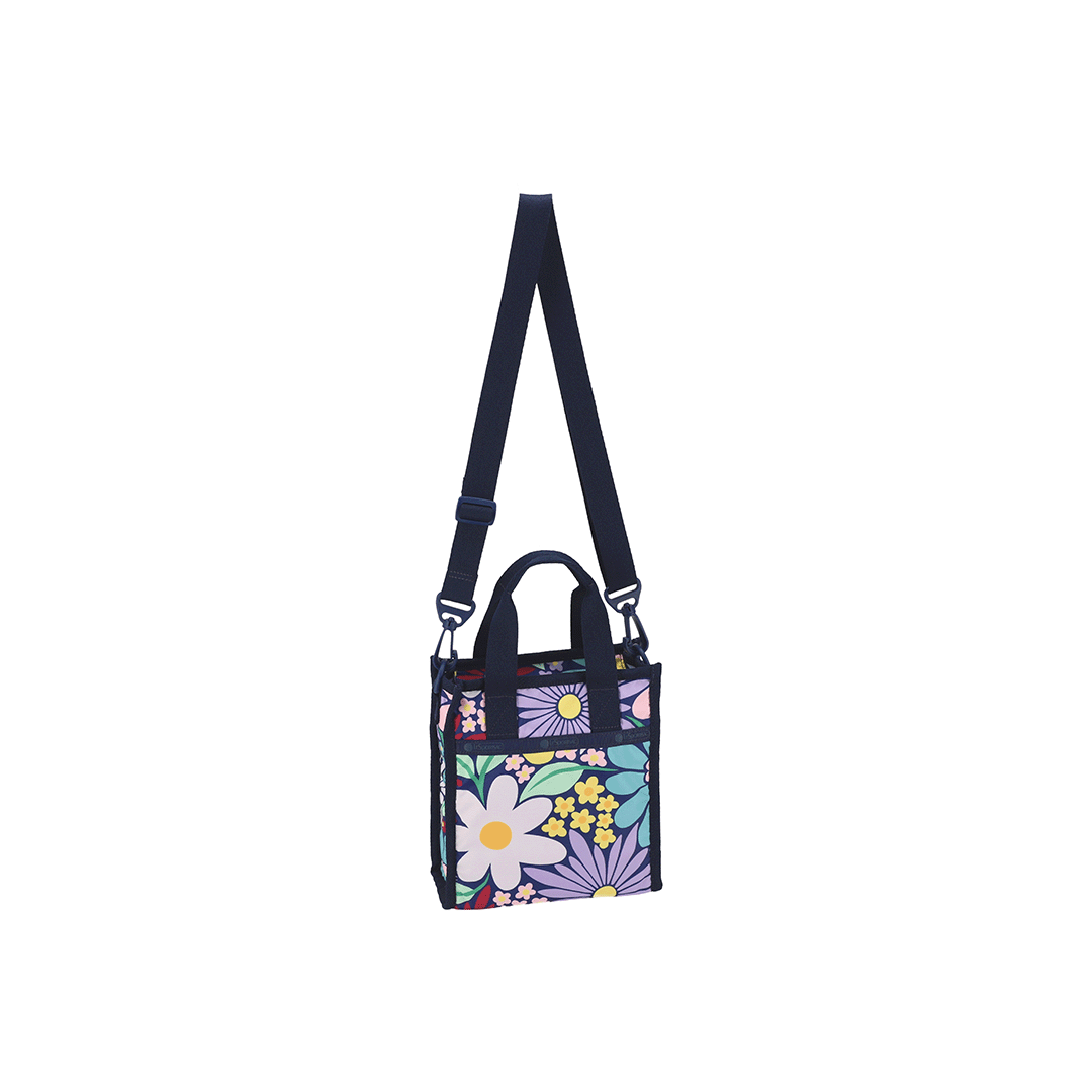Flower Pop Mini N/S Tote Bag