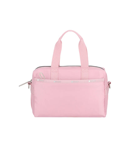 Small Uptown Satchel Soft Mauve C
