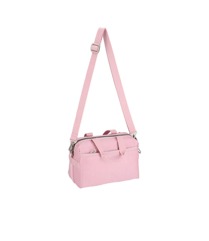 Small Uptown Satchel Soft Mauve C