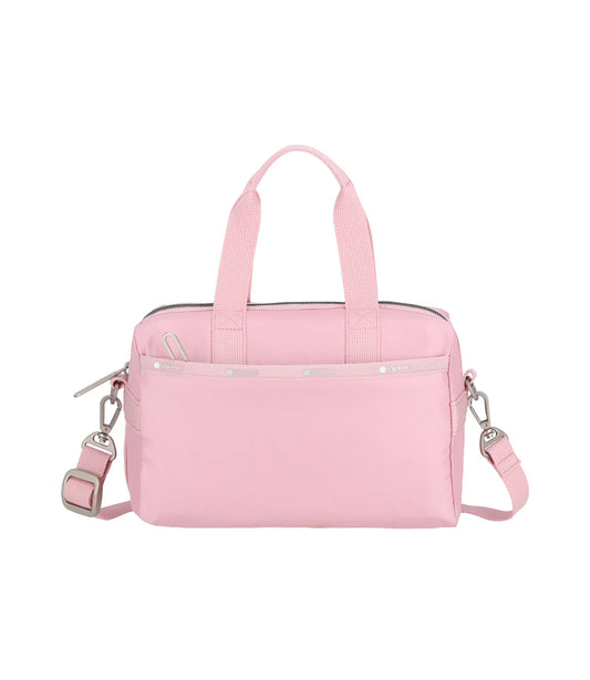 Small Uptown Satchel Soft Mauve C