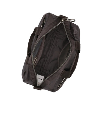 Small Uptown Satchel Dark Chocolate C