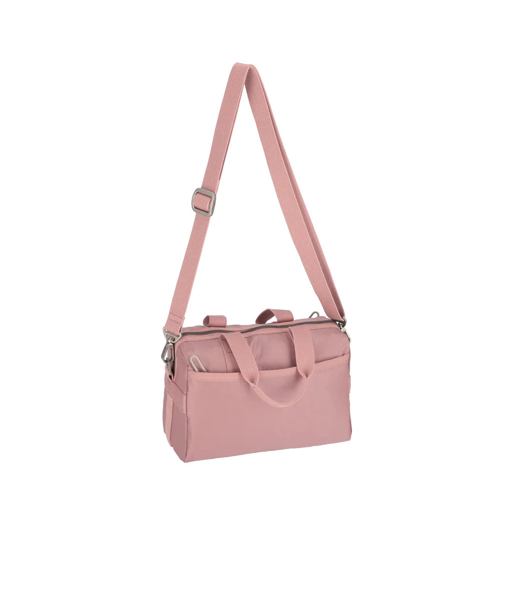 Small Uptown Satchel Dusty Pink C