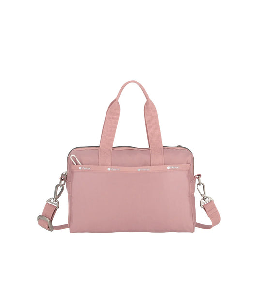 Small Uptown Satchel Dusty Pink C