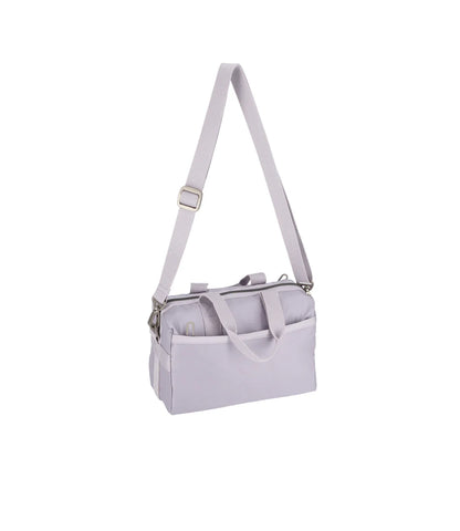 Small Uptown Satchel Soft Lilac C