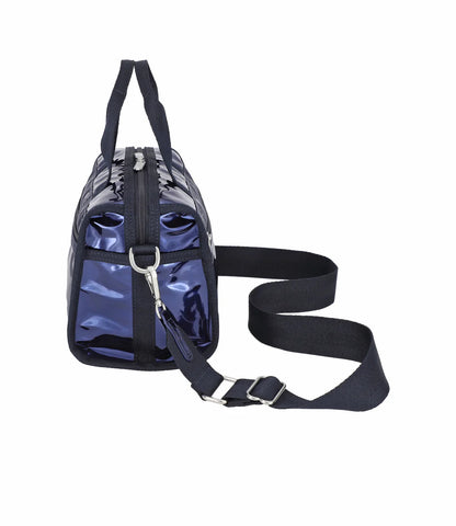 Mirror Mini Duffel Crossbody Sapphire
