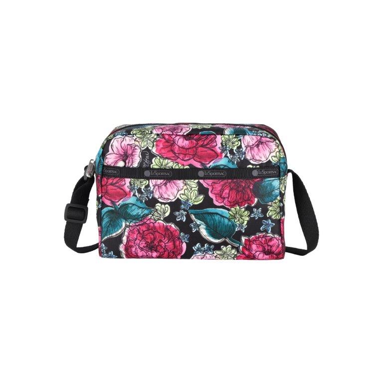 Daniella Crossbody Painted Blooms