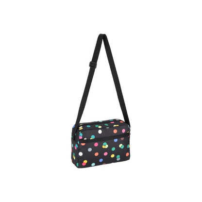 Daniella Crossbody Multicolor Dots Black