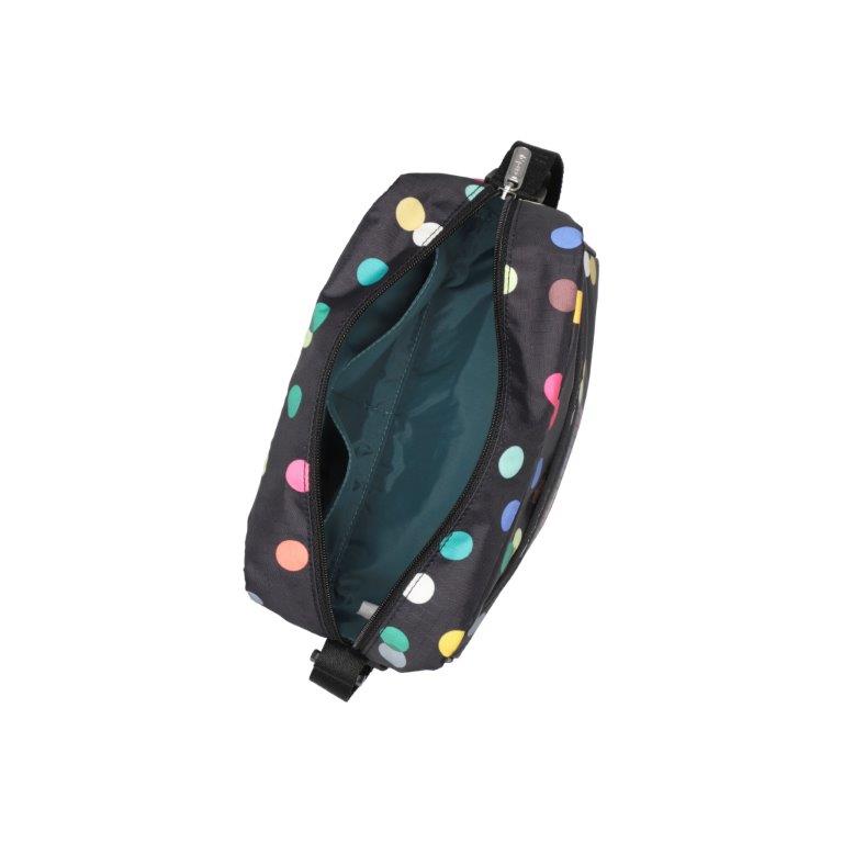 Daniella Crossbody Multicolor Dots Black