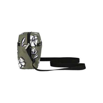 Daniella Crossbody Olive Floral Silhouette