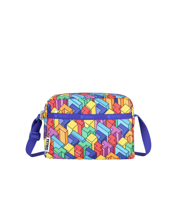 LeSportsac x Tetris Daniella Crossbody Tetrimino City Blocks