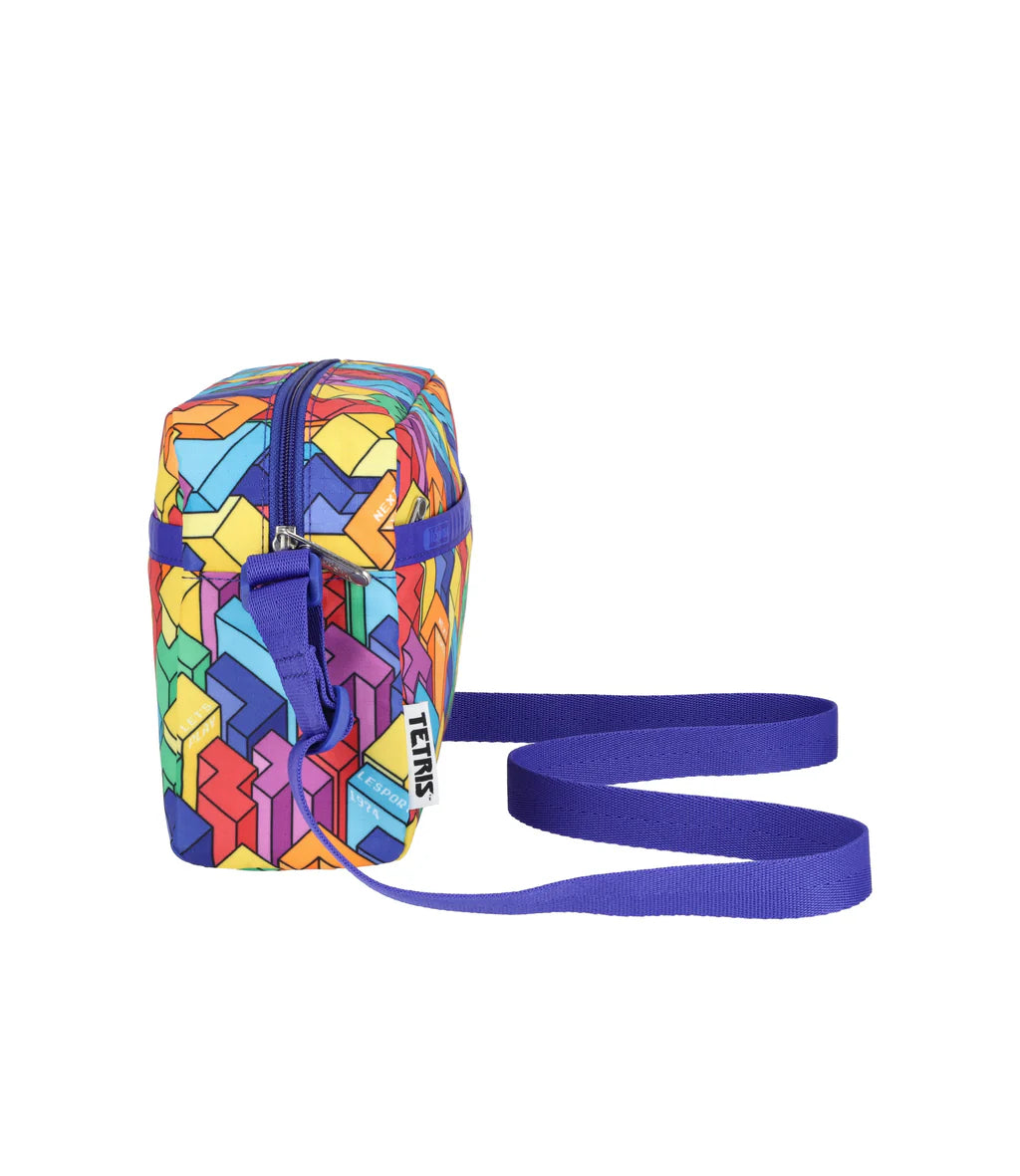 LeSportsac x Tetris Daniella Crossbody Tetrimino City Blocks
