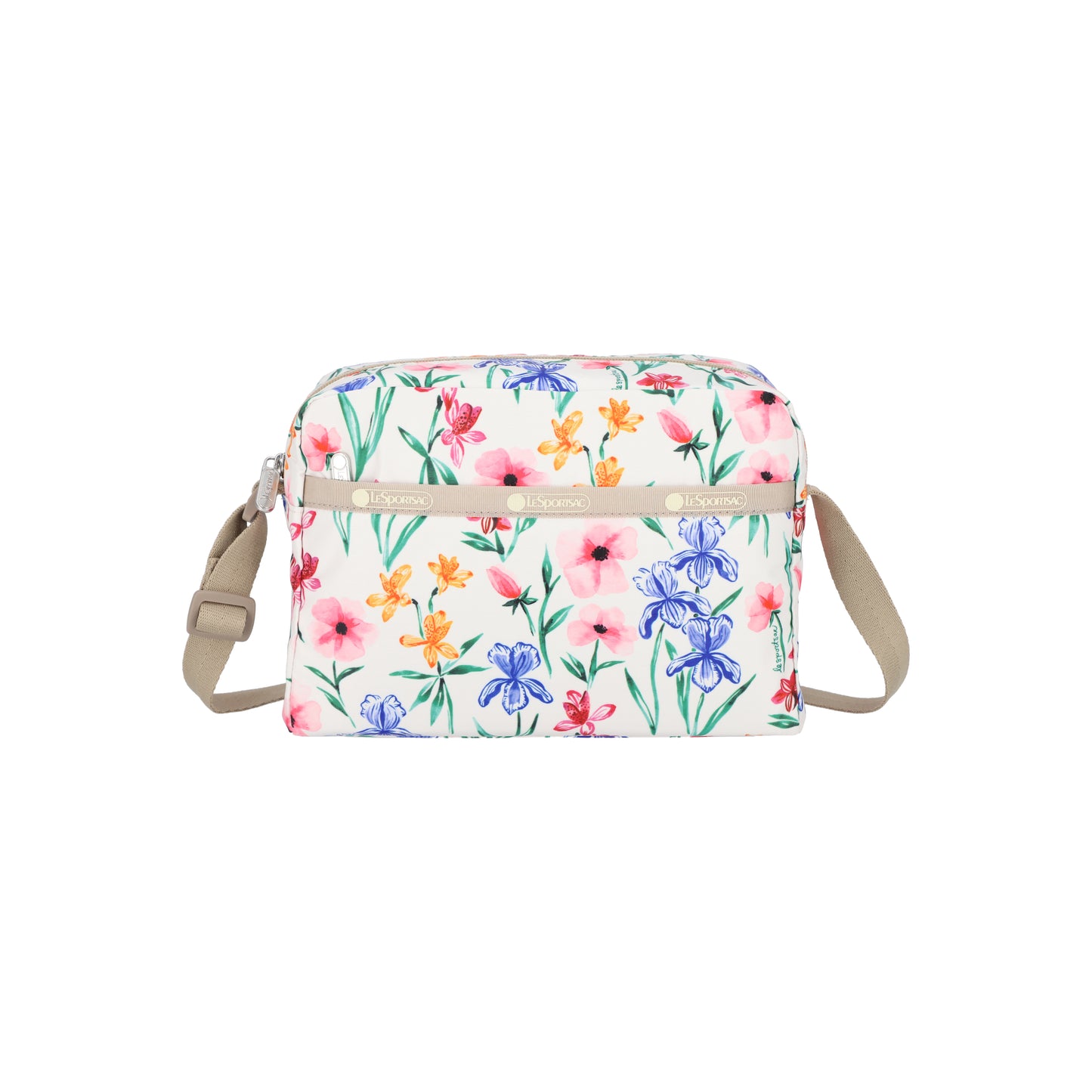 Daniella Crossbody Watercolor Botanical