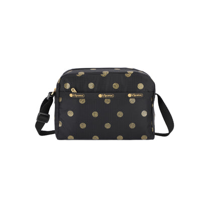 Daniella Crossbody Gold Glitter Dots