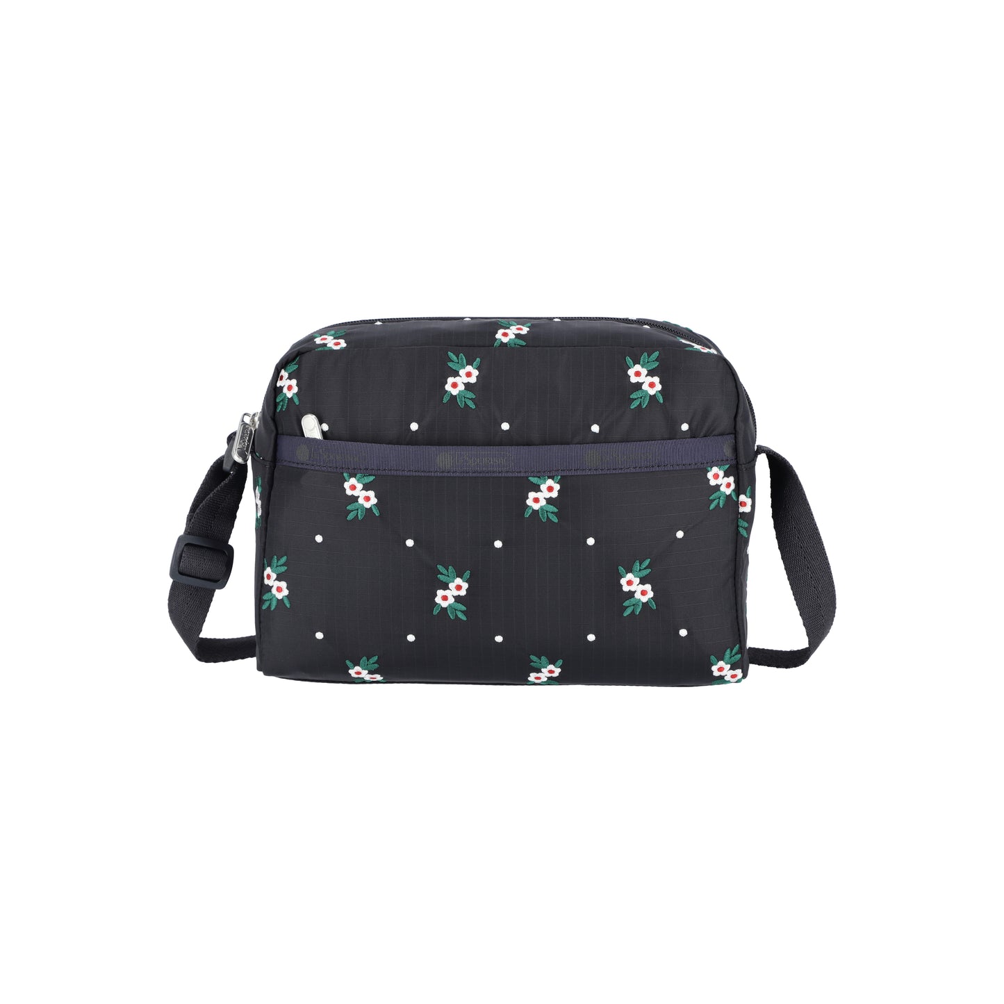Daniella Crossbody Floral Lattice Embroidery